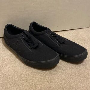 Hurley Kayo Lace Black Canvas Sneakers Men’s 12 M